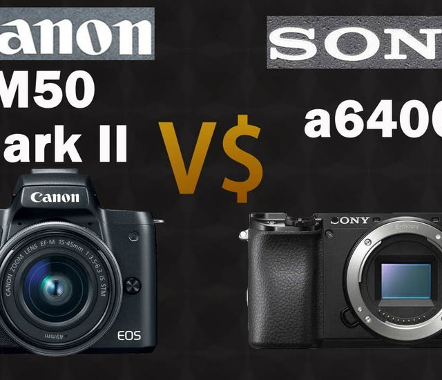 Sony A6400 vs Canon M50 Mark II Technology Video