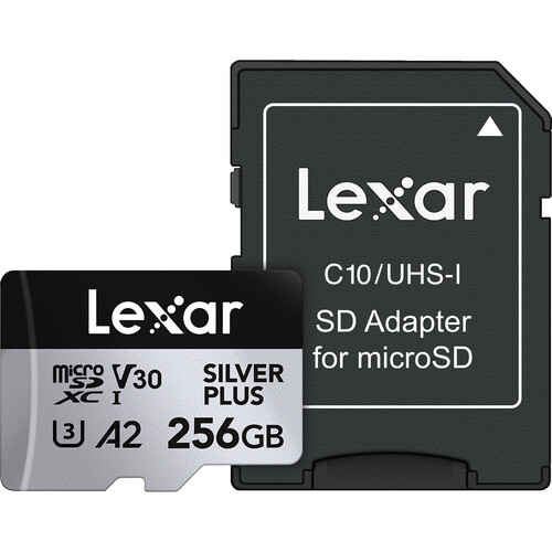 Lexar SILVER PLUS micro SD de 256 GB