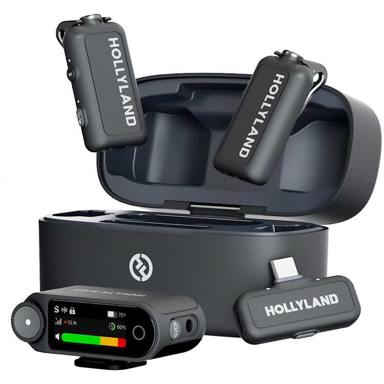 Hollyland LARK MAX 2 Combo (2 microfonos)