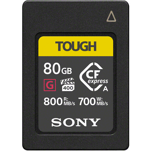 Tarjeta de Memoria Sony CFexpress Tipo A TOUGH de 80 GB