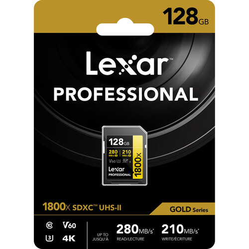 Lexar 128GB Professional GOLD
