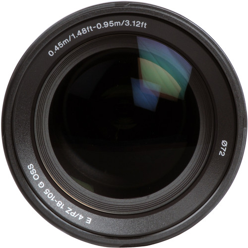 Lente Sony E PZ 18-105mm f/4 G OSS