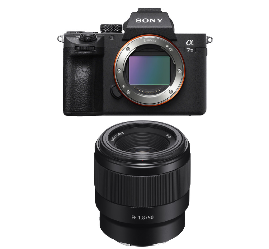 Sony 7 III + Lente 50mm f/1.8