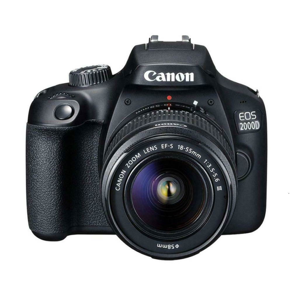 Canon 2000D + Lente 18-55