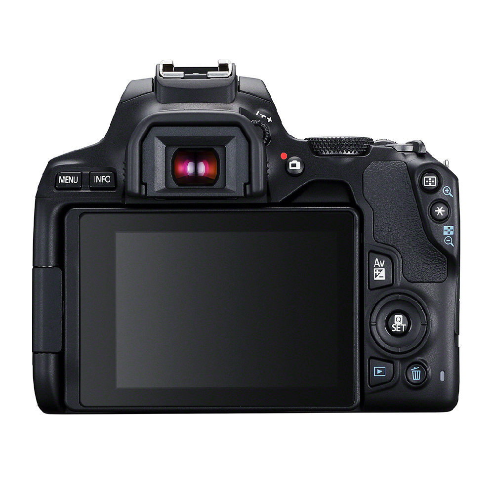 Canon 250D  + Lente 18 - 55