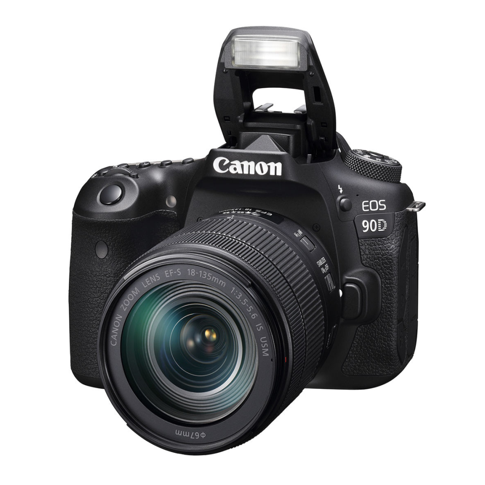 Canon 90D + Lente 18-135