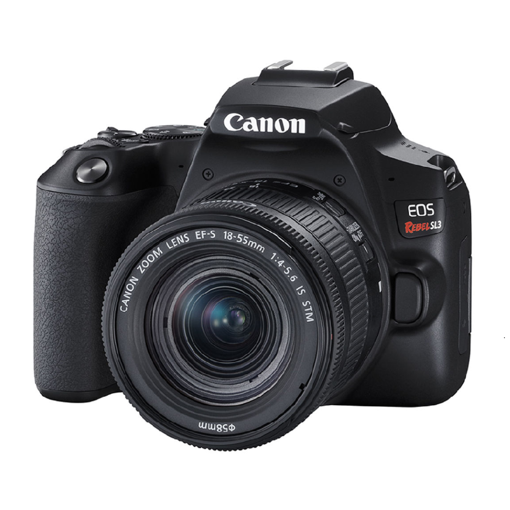Canon SL3 + Lente 18-55