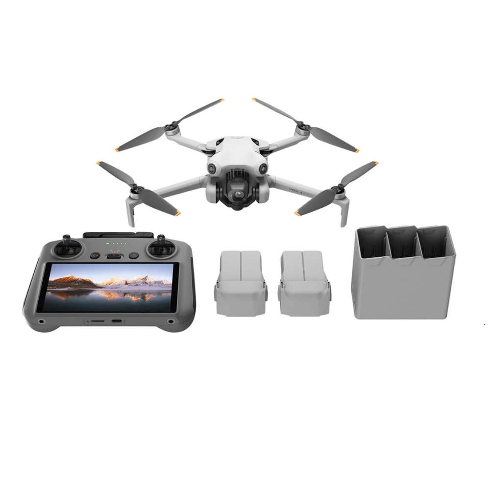 DJI Mini 4 Pro Drone Fly More Combo Plus con Control RC 2